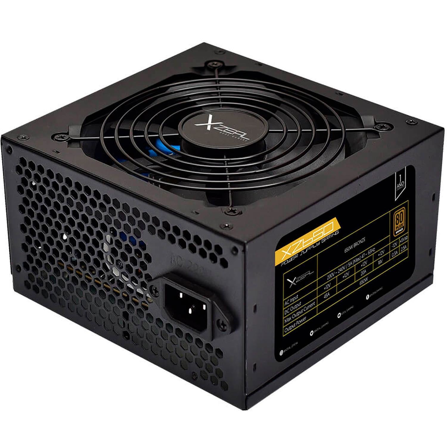 Fuente De Poder Xzeal 650W. XZPS650B - Fuente De Poder Xzeal 650W. XZPS650B -